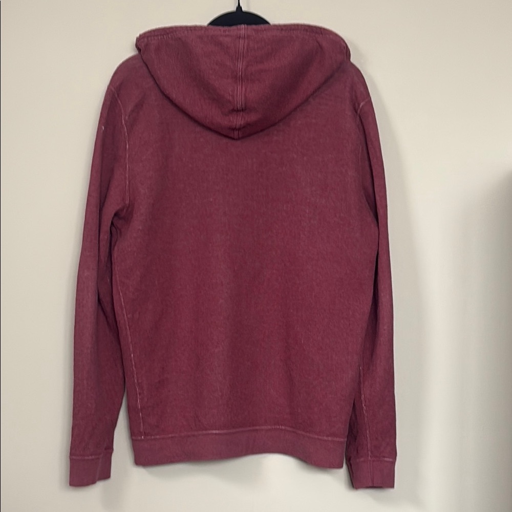 Abercrombie & Fitch Maroon Zip Jacket M - Picture 9 of 9